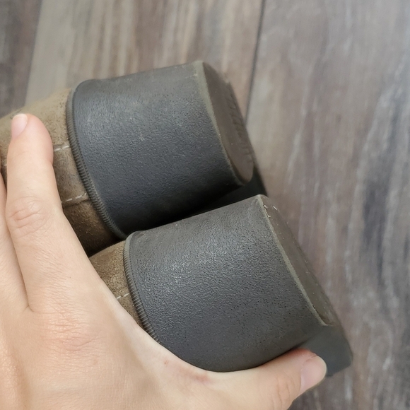 Eddie Bauer Women Suede Wedge Booties Shoes sz 8.5 - Picture 10 of 15